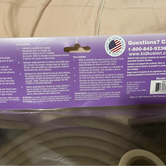 Kid Kusion Table Cushions | childproofing | NWT - Picture 4 of 4